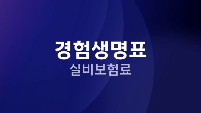경험생명표 실비보험료