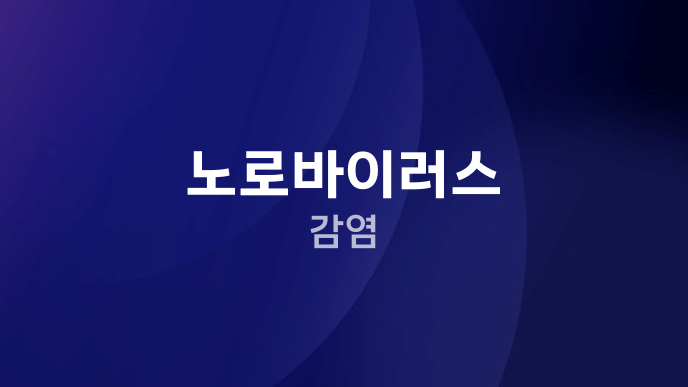 노로바이러스 감염