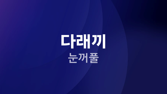 다래끼 눈꺼풀