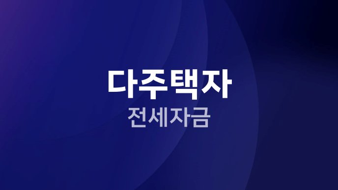 다주택자 전세자금