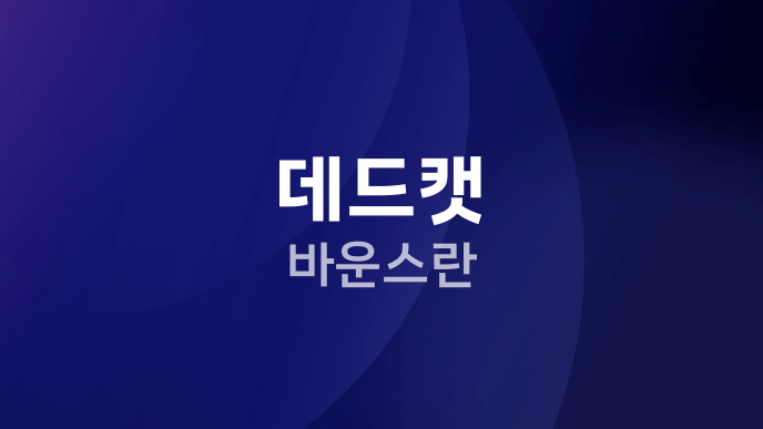 데드캣 바운스란