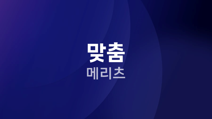 맞춤 메리츠