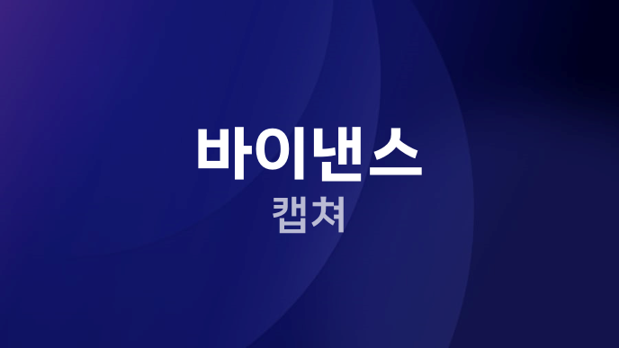바이낸스 캡쳐