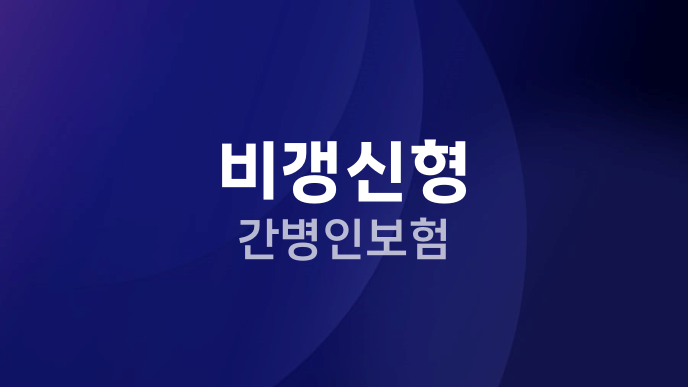 비갱신형 간병인보험