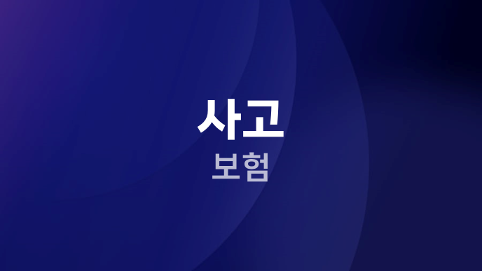 사고 보험