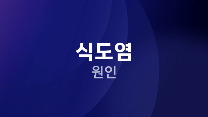 식도염 원인