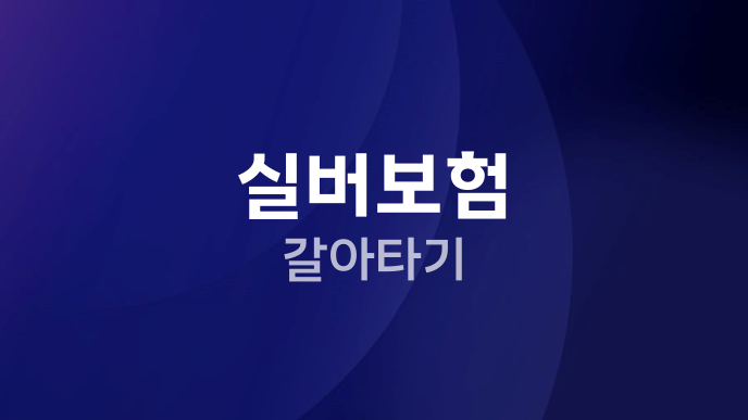 실버보험 갈아타기