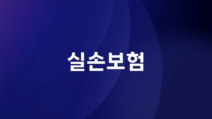 실손보험 1