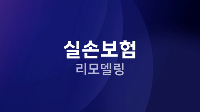 실손보험 리모델링