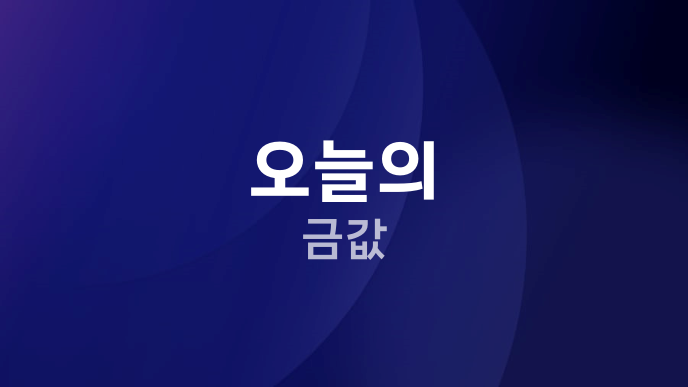 오늘의 금값