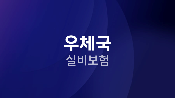 우체국 실비보험