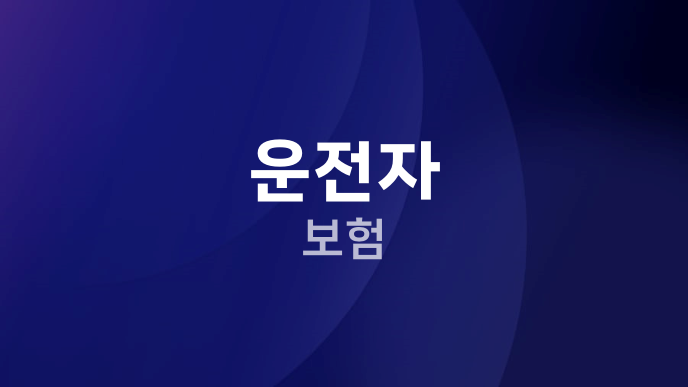 운전자 보험