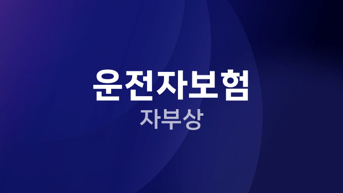 운전자보험 자부상