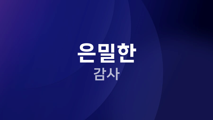 은밀한 감사