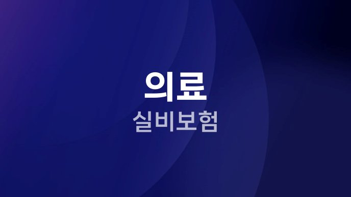 의료 실비보험