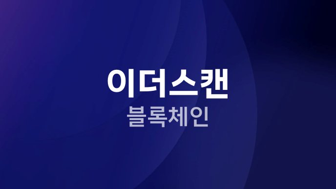 이더스캔 블록체인