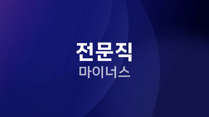 전문직 마이너스