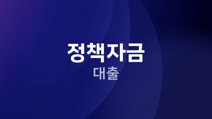 정책자금 대출