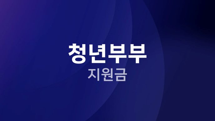 청년부부 지원금
