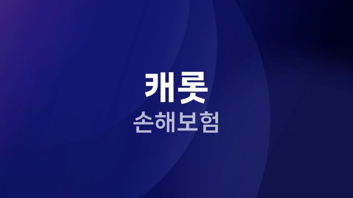 캐롯 손해보험