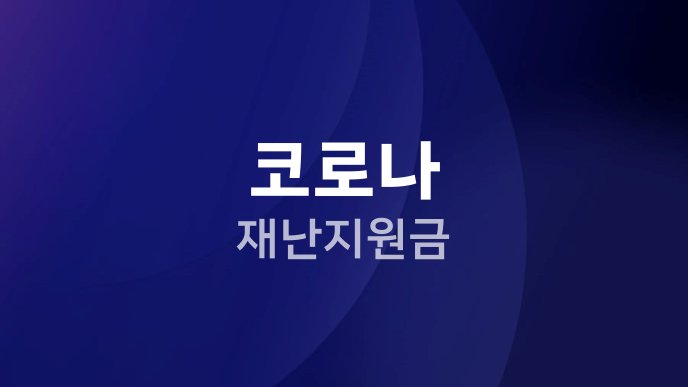 코로나 재난지원금