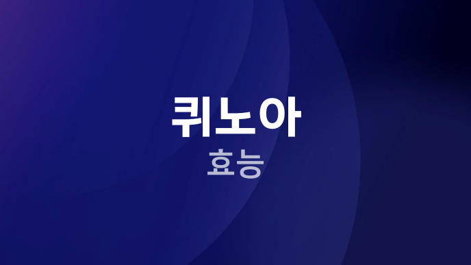 퀴노아 효능