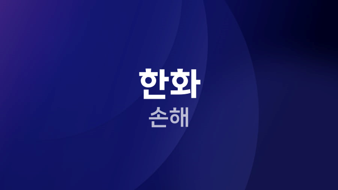 한화 손해