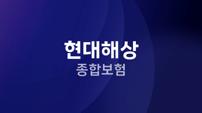 현대해상 종합보험
