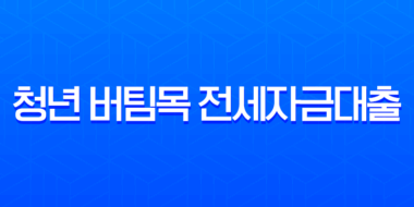 청년 버팀목 전세자금대출 완벽 가이드 (ft. 디딤돌 대출 비교, 후기, 조건 총정리) 1