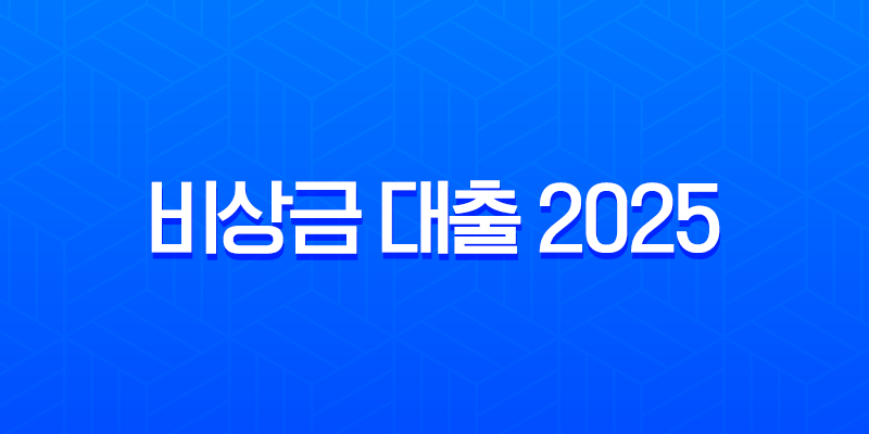 비상금 대출 2025 최신 정보 무직자도 가능한 소액 대출 조건 및 후기 총정리 7