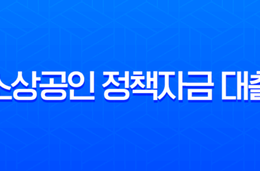 소상공인 정책자금 대출 2025년 완벽 가이드 : 조건, 신청 방법, 종류 총정리 19