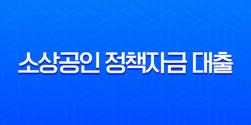 소상공인 정책자금 대출 2025년 완벽 가이드 : 조건, 신청 방법, 종류 총정리 7