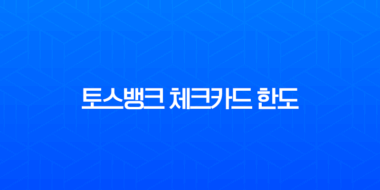 토스뱅크 체크카드 한도 증액 및 변경, 미성년자 특별 한도 완벽 정리 5
