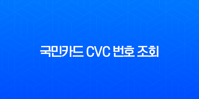 국민카드 CVC 번호 조회, KB Pay 앱으로 1분 만에 확인하는 방법 (실물, 모바일) 7