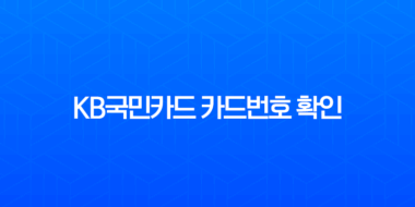 KB국민카드 카드번호 확인 방법, 실물 카드 없이 앱으로 조회 (유효기간, CVC) 5