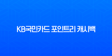 KB국민카드 포인트리 캐시백 전환 방법 및 사용법 총정리 (KB Pay, 홈페이지) 3