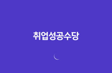 청년도전지원사업부터 취업성공수당까지 2025년 총정리 10 청년도전지원사업부터 취업성공수당까지 2025년 총정리 9