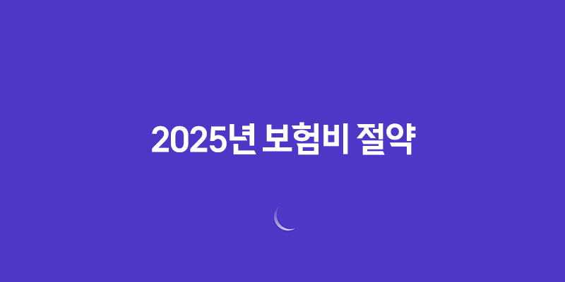2025년 보험비 절약 가이드 - 보험 가입과 보험료 절감 노하우 8 2025년 보험비 절약 가이드 - 보험 가입과 보험료 절감 노하우 7