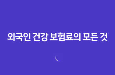 외국인 건강 보험료의 모든 것, 2025년 최신 정보 및 절약 꿀팁 27