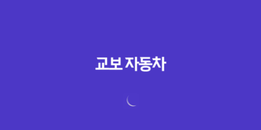 교보 자동차(+ 2025년 보험료 절약 꿀팁 대방출!) 36 교보 자동차(+ 2025년 보험료 절약 꿀팁 대방출!) 35