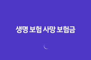 생명 보험 사망 보험금 : 2025년 알아야 할 모든 것 - 종류, 절차, 세금, 현명한 선택 가이드 23