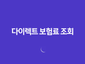 다이렉트 보험료 조회(+ 2025년 최신 정보와 비교, 계산, 추천 사이트 완벽 분석) 17