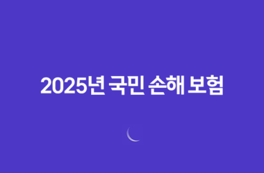 2025년 국민 손해 보험(+ 종류, 혜택, 가입, 청구, 고객센터 정보 총정리) 9