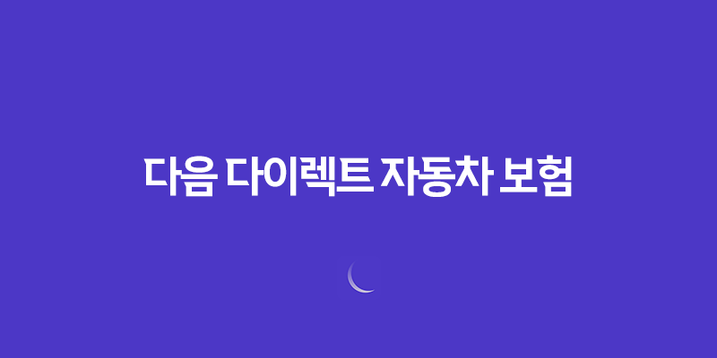 다음 다이렉트 자동차 보험(+ 2025년 알뜰 가입 꿀팁, 견적 비교 후기 대방출) 313