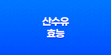산수유 효능 및 부작용 105