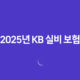 2025년 KB 실비 보험 - 가입부터 청구까지, 10가지 핵심 정보와 꿀팁 대방출 11
