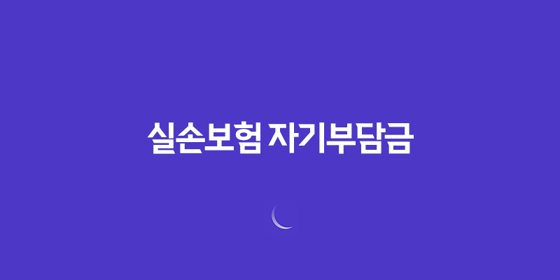 실손보험 자기부담금 완벽 정리 - 선택 방법과 차이점 비교 387