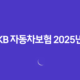 KB 자동차보험 2025년 완벽 분석 : 10가지 핵심 정보와 가입 꿀팁 32 KB 자동차보험 2025년 완벽 분석 : 10가지 핵심 정보와 가입 꿀팁 31