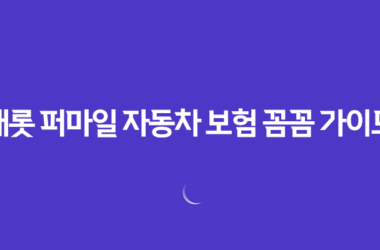 캐롯 퍼마일 자동차 보험 꼼꼼 가이드 - 후기와 가입 방법까지 3분 총정리 11