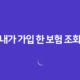 내가 가입 한 보험 조회 - 2025년, 잊고 있던 내 보험 똑똑하게 확인하는 7가지 방법 35